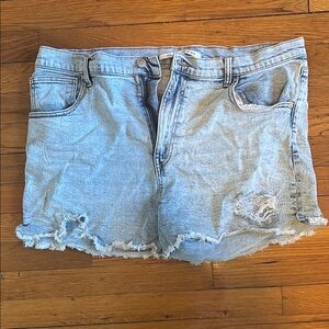 Denim Distressed Women's Shorts